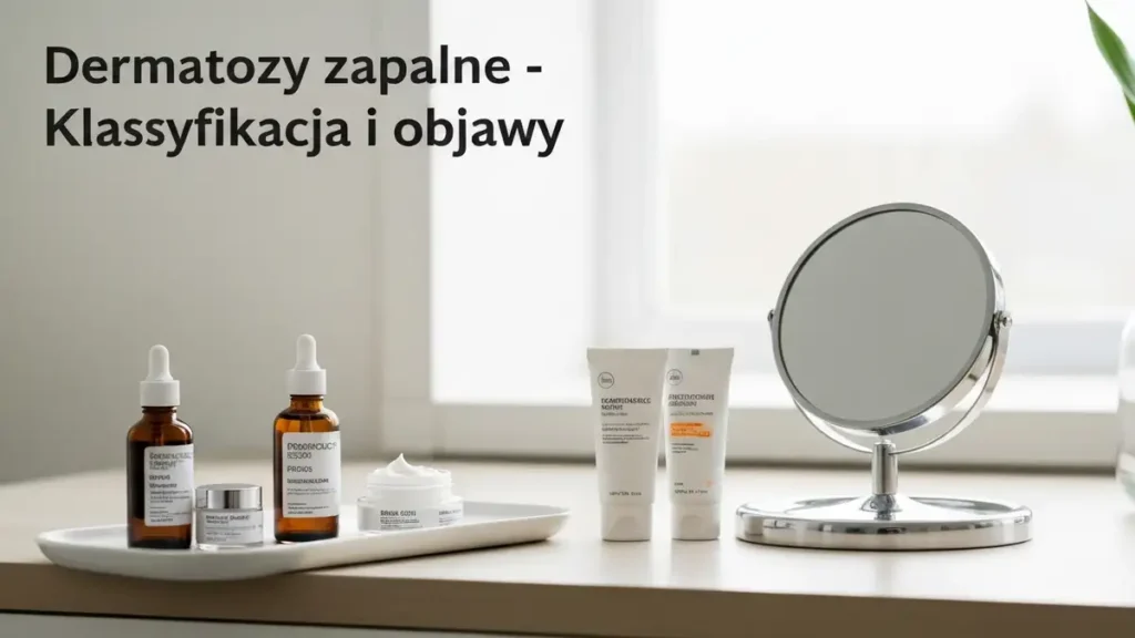 Dermatozy zapalne - klasyfikacja i objawy