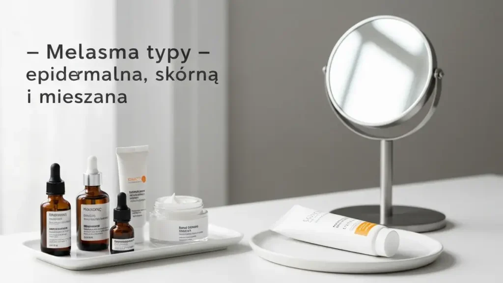 Melasma typy - epidermalna, skórna i mieszana