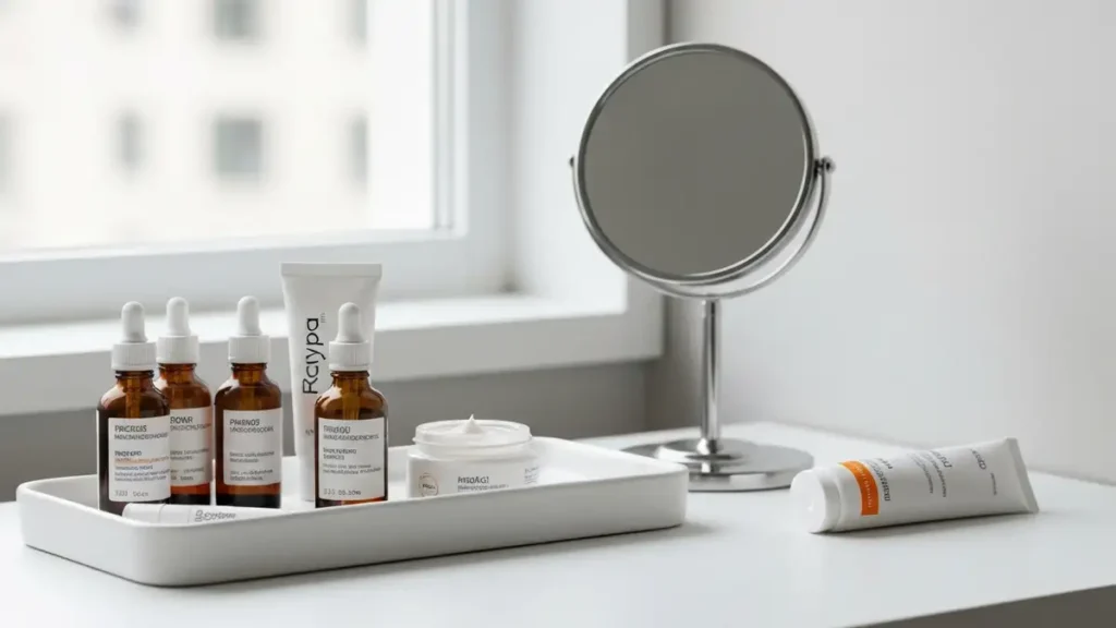 Niacynamid + retinol - czy można łączyć wieczorem