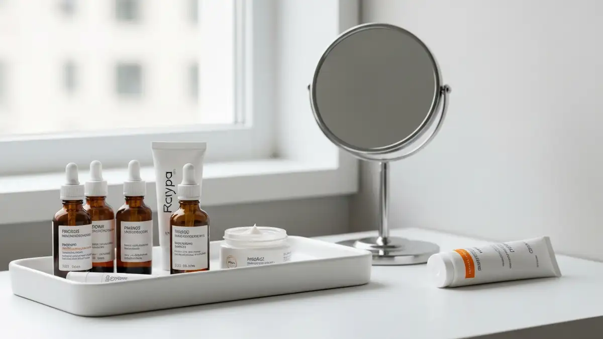 Niacynamid + retinol - czy można łączyć wieczorem - hero image