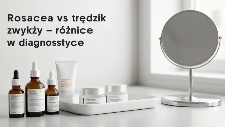 Rosacea vs trądzik zwykły - różnice w diagnostyce - hero image