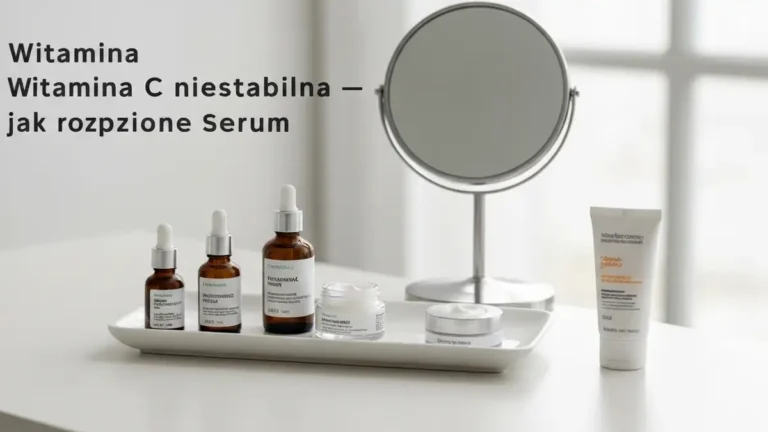Witamina C niestabilna - jak rozpoznać utlenione serum - hero image